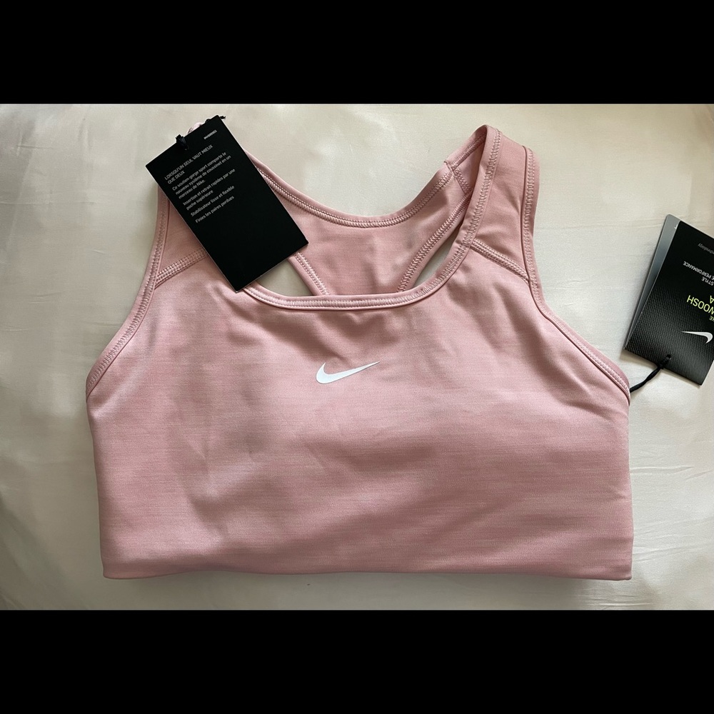 Pink Nike Swoosh Bra Size Small Brand New